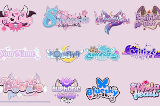 design a logo for vtuber and streamer online