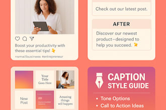 create catchy and engaging social media captions for your brand
