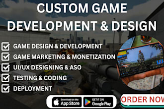 develop unity, unreal engine, metaverse and multiplayer game with game cheats