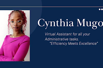 be your virtual assistant for all admin tasks and lead gen