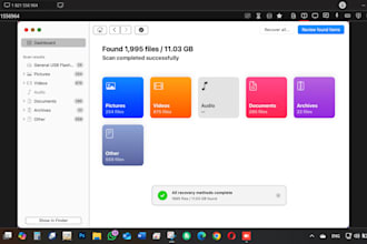 perform data recovery from usb storage device