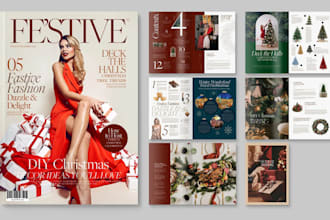 design magazine and newspaper ads, brochure flyer design for brand promotion