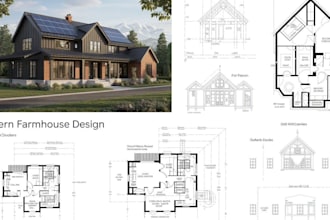 design foundation plan, floor plan, framing plan for permit approval