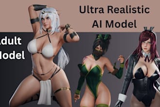 create realistic ai model for social media, onlyfans, instagram, personal brand