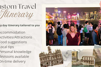 expertly plan a custom travel itinerary with hidden gems and local tips