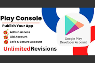 publish your app on my old google play console account