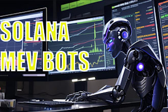 setup solana crypto bot, solana arbitrage bot, solana volume bot, copy trade bot