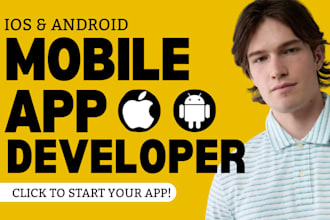 develop a premium ios and android app with scalable backend, silicon valley