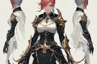make a manga, gmod, ffxiv character art