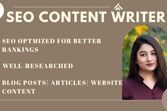 write well researched engaging SEO optimized articles no ai