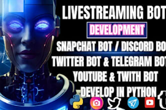 create tiktok shop bot, instagram api bot, twitter x bot, mass dm bot reddit bot
