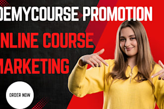 do online udemy course, udemy course marketing, udemy course promotion
