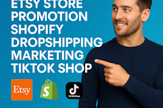 do numonday etsy ebay store promotion shopify dropshipping marketing tiktok shop