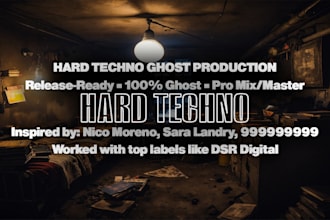 ghost produce hard techno like nico moreno, sara landry