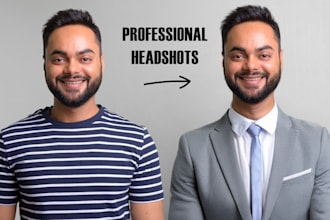 create professional headshots for you