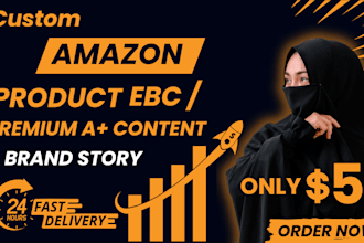 design amazon a plus content or premium ebc