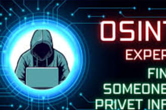 provide private detective, background check, osint, and find someone