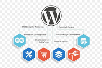 create a responsive wordpress website or blog