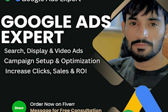 setup audit and manage your google ads adwords PPC campaigns
