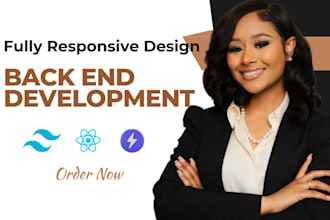 do website development as full stack web developer, frontend, backend developer