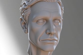 sculpt 3d head model 3d helmet 3d design action figure 3d face for 3d printing