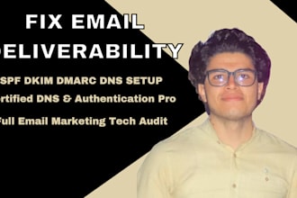 setup spf, dkim, and dmarc to improve your email deliverability