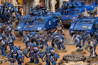 3d sculpting print and kitbash 3d miniatures, miniature painting, warhammer 40k