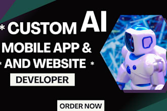 design ai mobile app development ai chatbot integration in mannychat, twillo