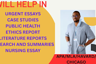write on nursing,social work,philosophy ,sociology and psychology tasks