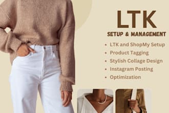 design gift guide collages for affiliate products ltk amazon