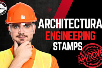 bring your dream architecture design project and stamp