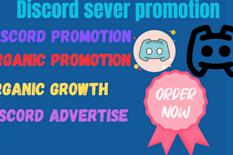 boost, advertise, grow and promote your discord server to get real members