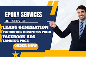 generate hot lead for epoxy leads swimming pool lead services via facebook ads
