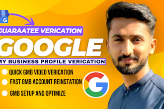 do gmb profile verification and fix suspended google business profile