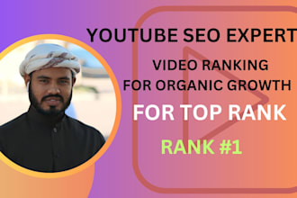 do youtube video SEO expert and rank your videos