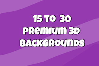 do 3d zoom background