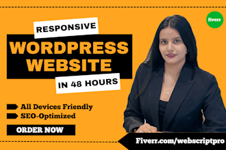 design or redesign wordpress website