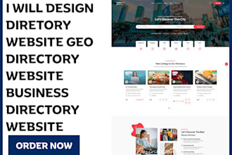 design directory website business directory website geo directory website