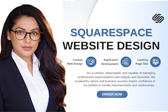 build a professional squarespace website design squarespace website