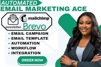 setup custom editable brevo newsletter bravo template mailchimp email marketing