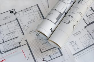 deliver hvac drawing, load calculation, electrical plan, pv system, review plan