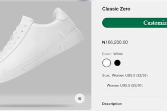 setup shopify zakeke kickflip 2d 3d product personalization