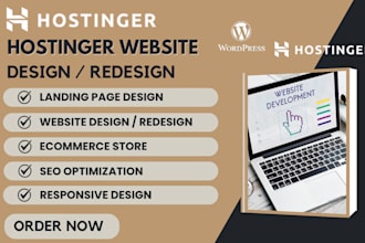 hostinger website design wordpress website redesign hostinger website design wix