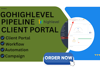 gohighlevel ghl client portal form website pipeline pro saas automation campaign