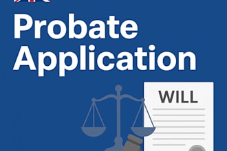 help you apply for probate and get a grant of probate in the UK