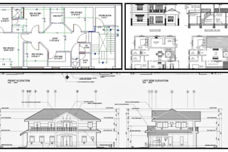 produce planning and building regulation drawings for uk planning permission