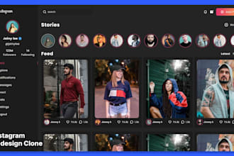 create onlyfans website clone with instagram story,tipping and live streaming