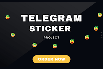 telegram sticker and emojoi