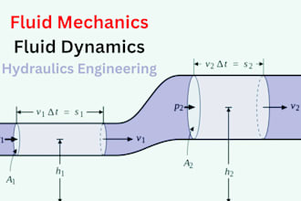 assist you fluid mechanics fluid dynamics hydraulics engineering