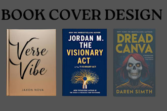 do kindle design  ebook KDP book cover design for amazon paperback ebook cover